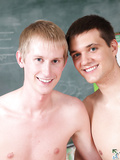 Teacher wants that twink cock inside him