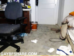 Amateur shaking penis for hot selfshot