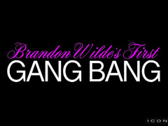 Group of tight and sexy twinks are pleasuring gay gang bang fuck