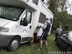 Gay boy bares off body and enjoys masturbation