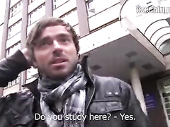 Naughty guy got picked up by college by naughty twink