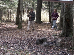 Teen twinks are hotly jerking off after walk in the woods