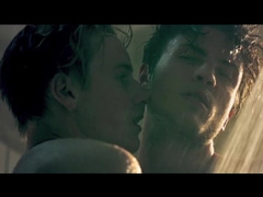 Smooth and tender skinned twink is pleasuring hardcore gay fuck