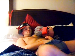 Cute twink got pleased with blowjob and fucked hard by gay friend