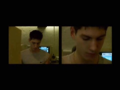 Cute white twinks are pleasuring hot fuck with black dildo